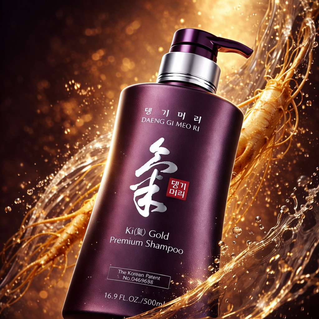 Šampūns plāniem un sausiem matiem Daeng Gi Meo Ri Ki Gold Premium Shampoo