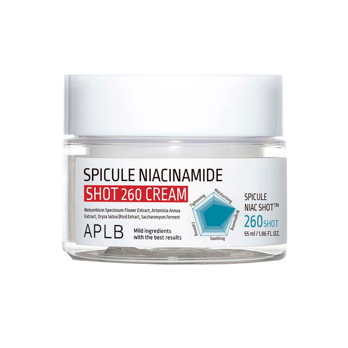 Balinošs krēms ar mikrospīkulām APLB Spicule Niacinamide Shot 260 Cream