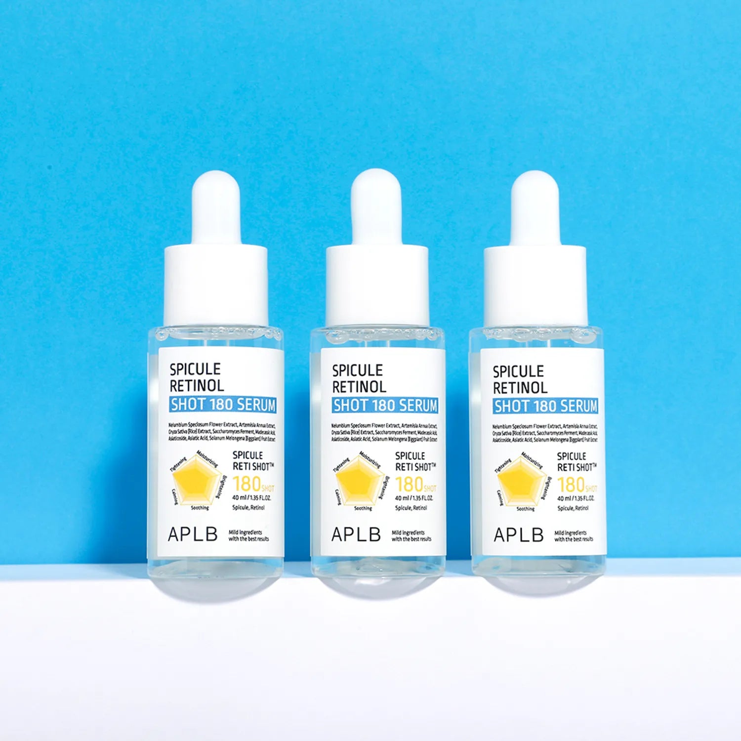 Омолаживающая сыворотка со спикулами и ретинолом APLB Spicule Retinol Shot 180 Serum