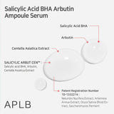 Balinošs serums sejai ar salicilskābi un arbutīnu APLB Salicylic Acid BHA Arbutin Ampoule Serum
