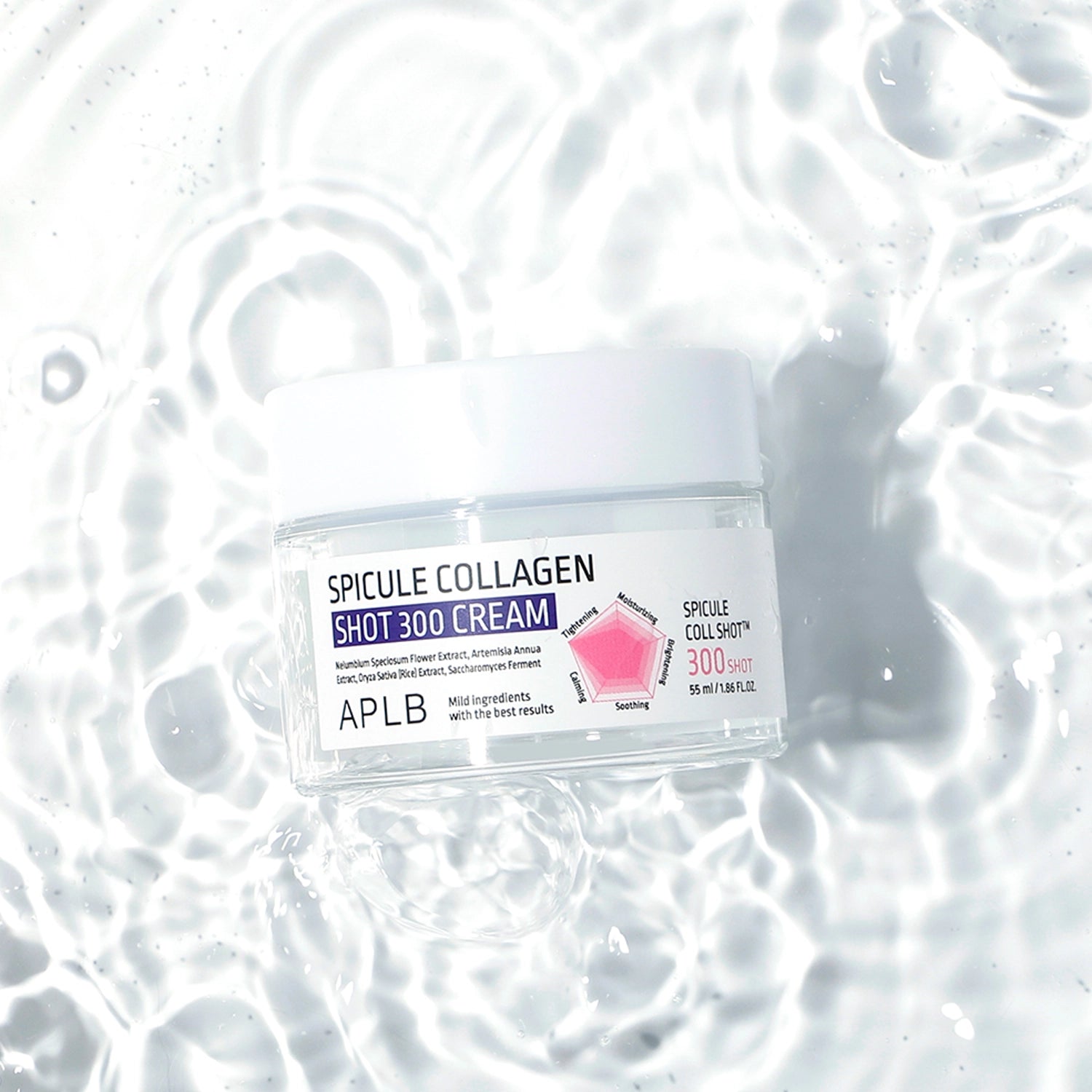Liftinga krēms ar mikroadatām un kolagēnu APLB Spicule Collagen Shot 300 Cream