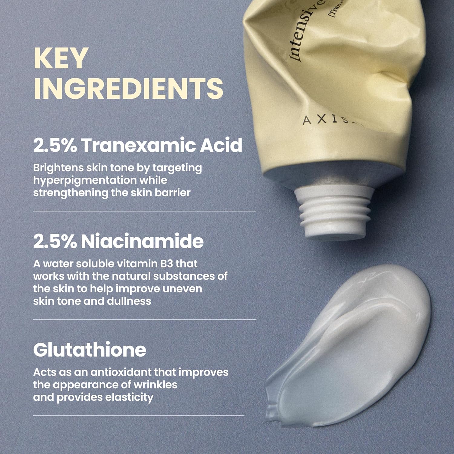 Izgaismojošs krēms AXIS-Y TXA 2.5% Intensive Brightening Cream