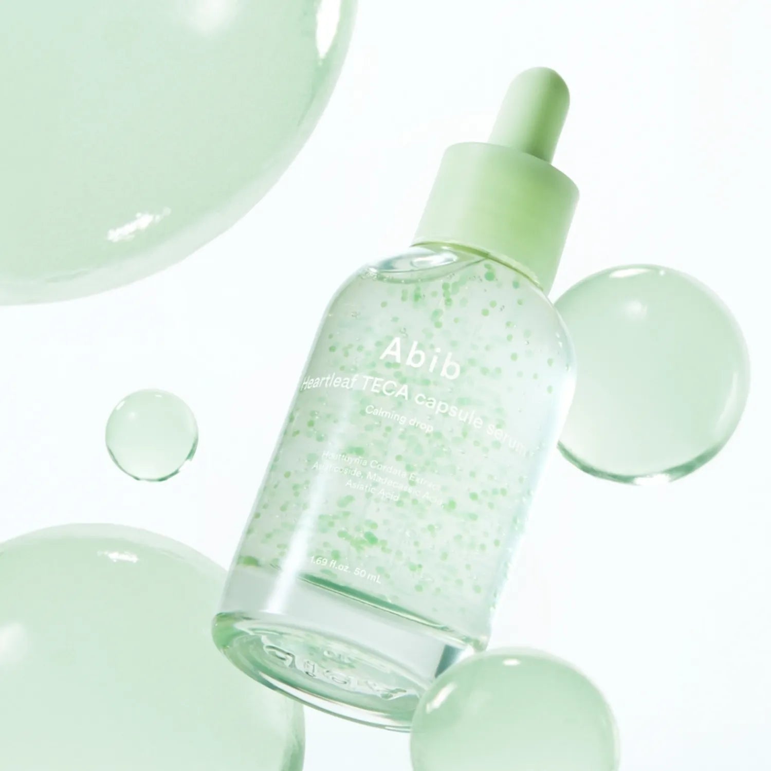 Nomierinošs serums Abib Heartleaf Teca Capsule Serum Calming Drop