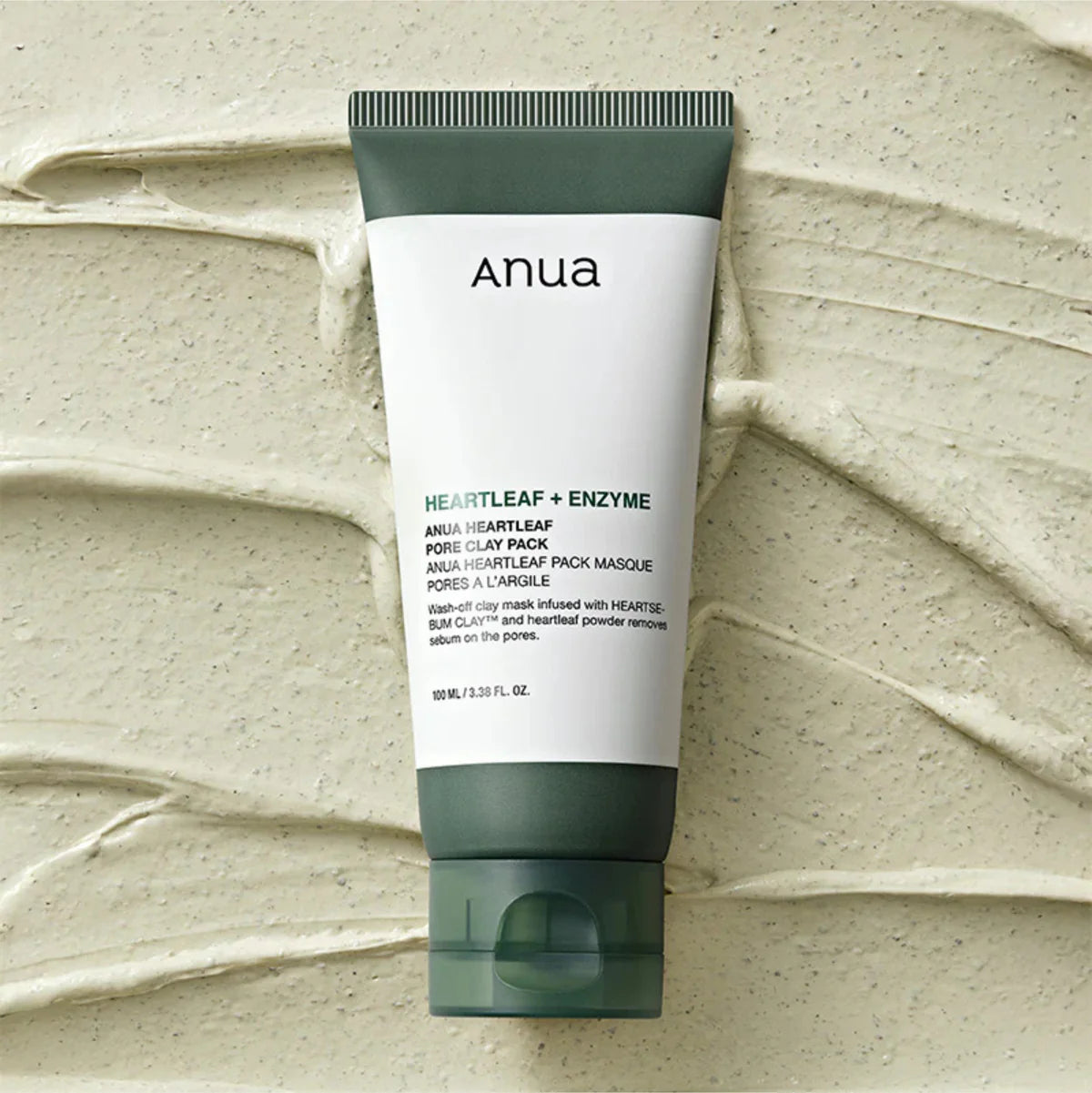 Mālu maska Anua Heartleaf Pore Clay Pack