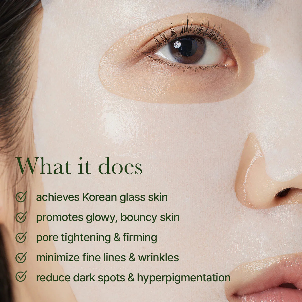 Mitrinoša auduma maska Arencia Holy Hyssop Sheet Mask