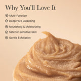 Attīrošs līdzeklis ar kliņģerīšu un rīsu ekstraktiem Arencia Calendula Rice Mochi Cleanser