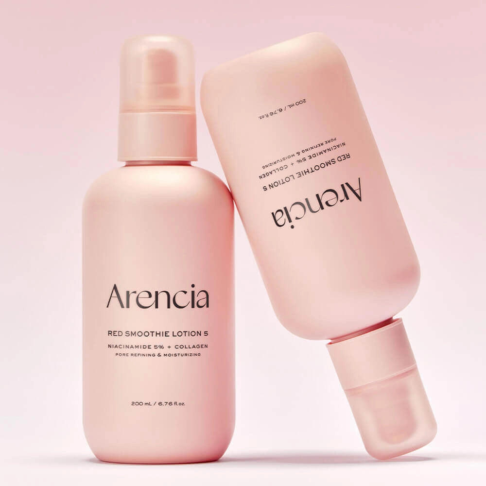 Izlīdzinošs un mitrinošs sejas losjons Arencia Red Smoothie Lotion 5