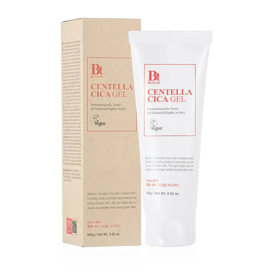 Nomierinošs gēls ar centellu Benton Centella Cica Gel