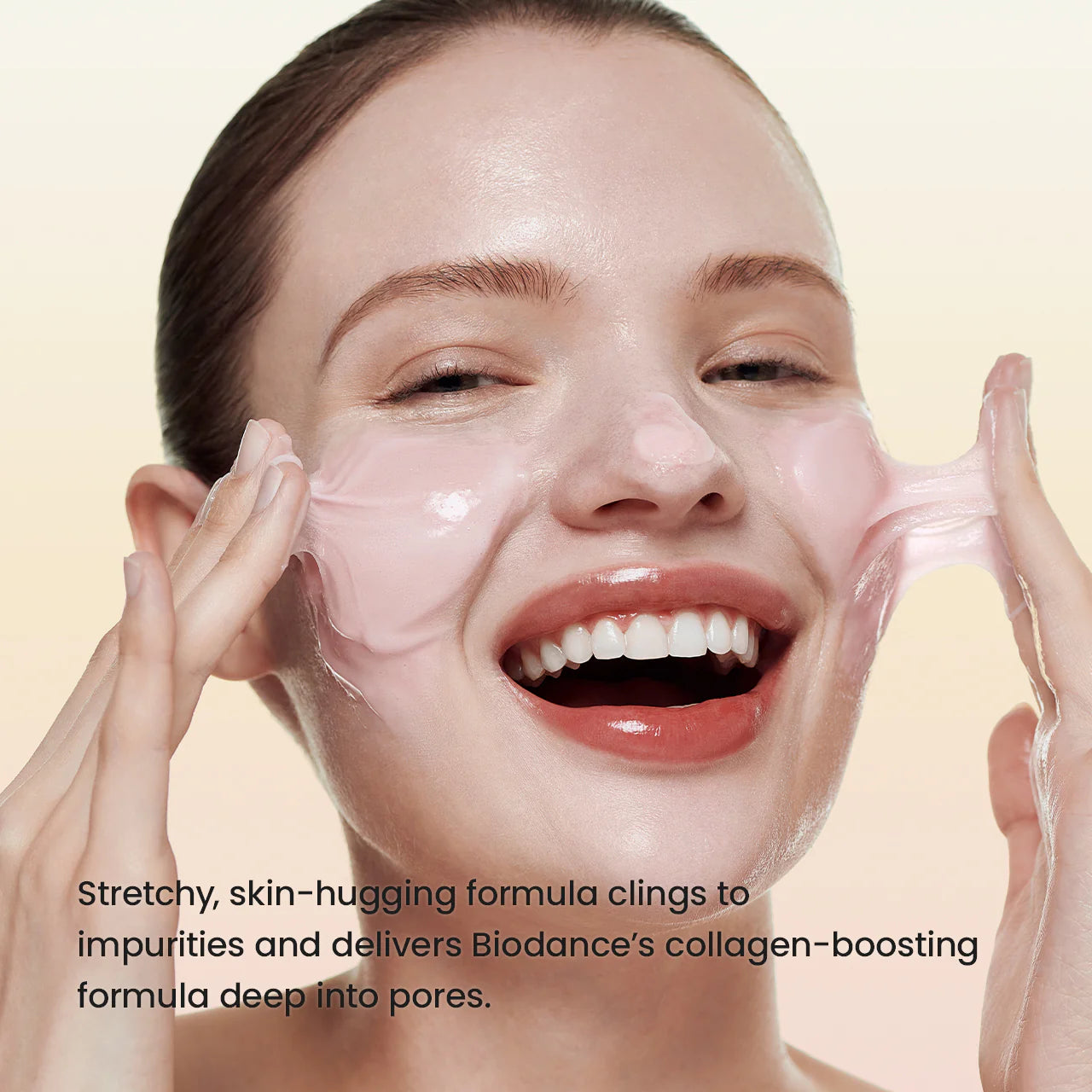 Kolagēna maska-putas maigai sejas attīrīšanai Biodance Collagen Mask to Foam Cleanser