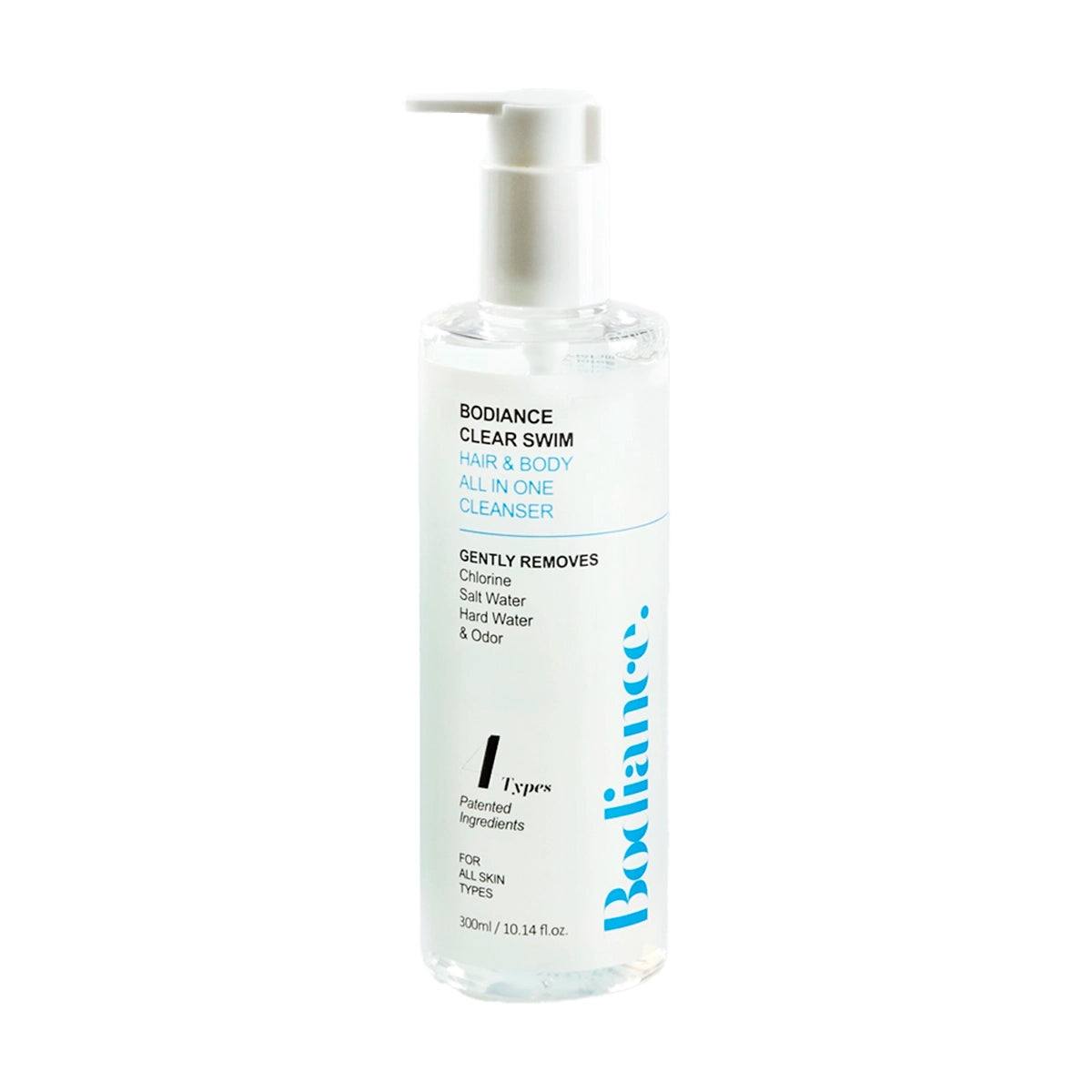 Attīrošs līdzeklis divi vienā Bodiance Clear Swim Hair & Body All-In-One Cleanser