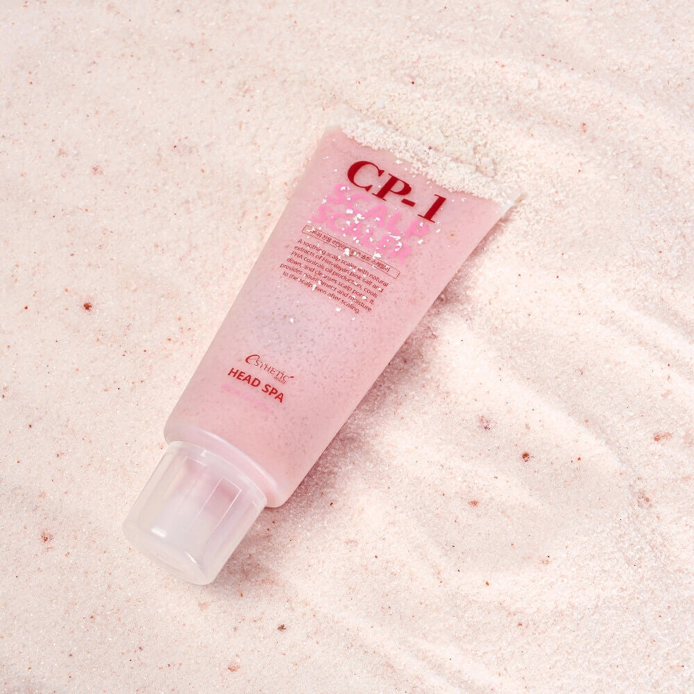 Nomierinošs galvas ādas skrubis СР-1 Head Spa Pink Salt Scalp Scaler