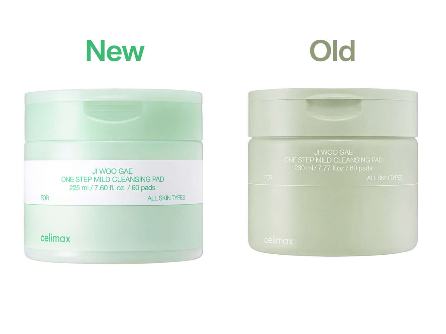Attīrošie spilventiņi kosmētikas noņemšanai Celimax Ji Woo Gae One Step Mild Cleansing Pad