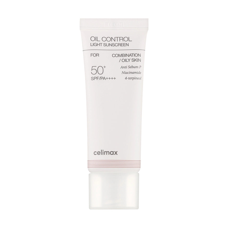 Sebumu regulējošs gaisīgs saules aizsargkrēms Celimax Oil Control Light Sunscreen SPF50+PA++++