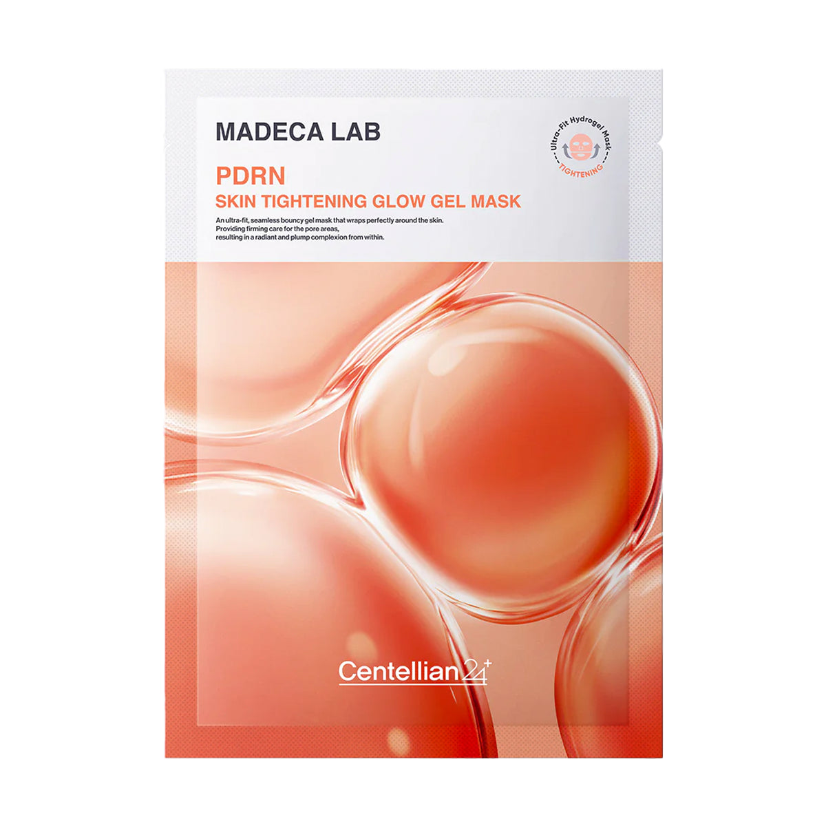 Nostiprinoša hidrogēla maska Centellian24 PDRN Skin Tightening Glow Gel Mask