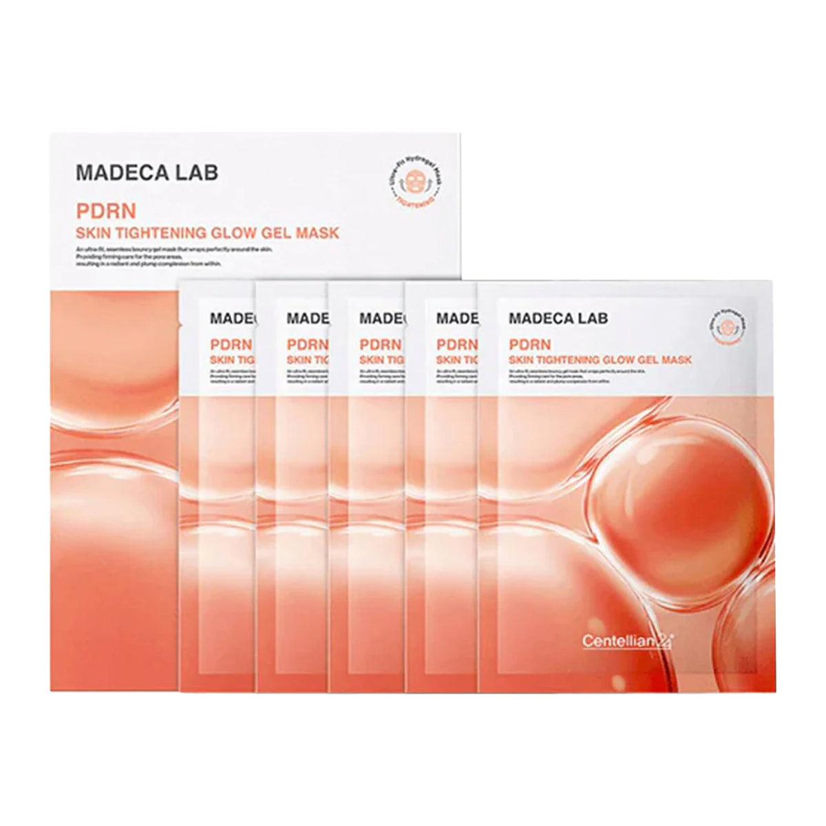 Nostiprinoša hidrogēla maska Centellian24 PDRN Skin Tightening Glow Gel Mask