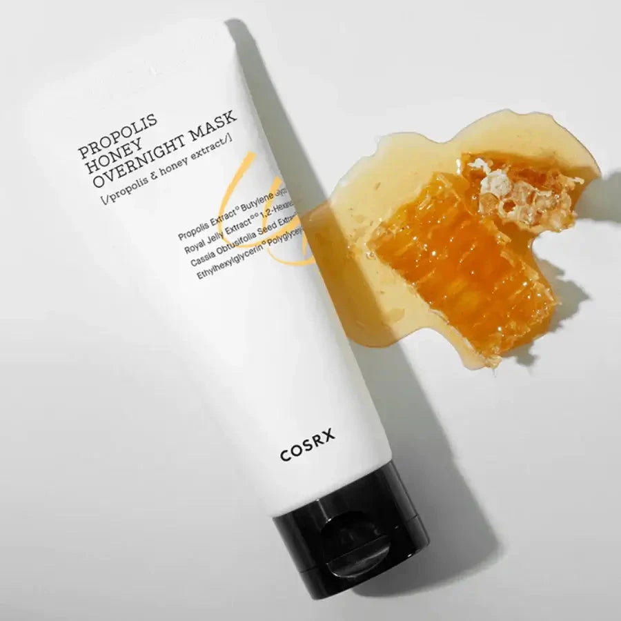 Nakts maska sejai ar medu Cosrx Full Fit Propolis Honey Overnight Mask