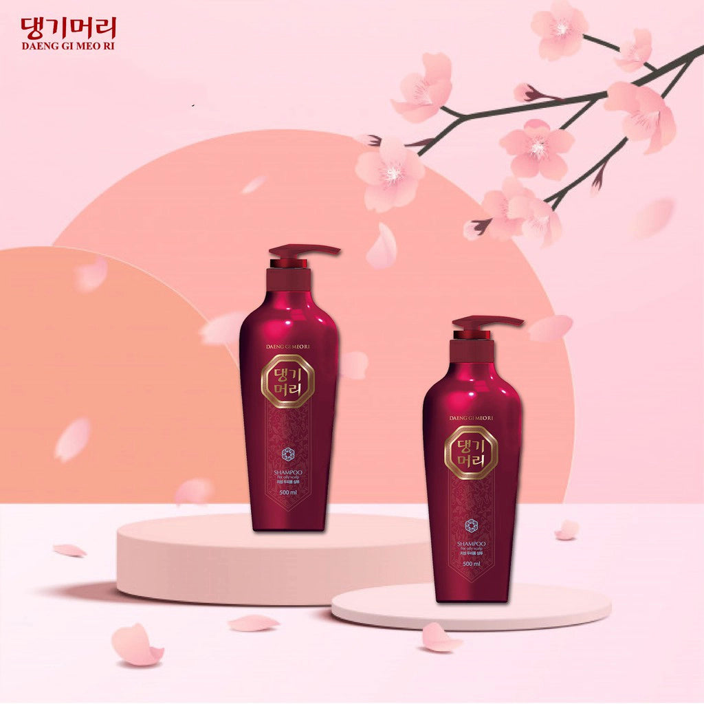 Atvēsinošs šampūns taukainai galvas ādai Daeng Gi Meo Ri Ki Gold Shampoo For Oily Scalp