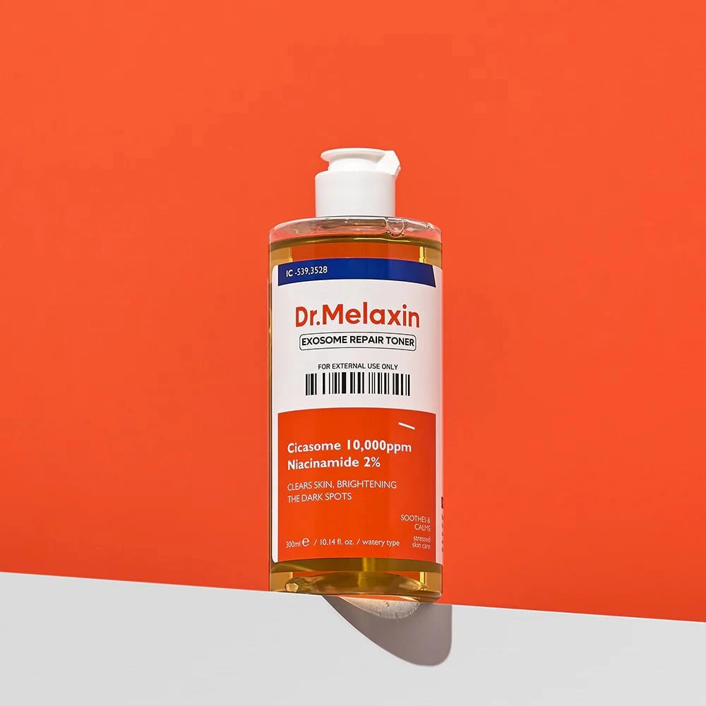 Atjaunojošs toniks ar centellas eksozomām intensīvai mitrināšanai Dr.Melaxin Exosome Repair Toner