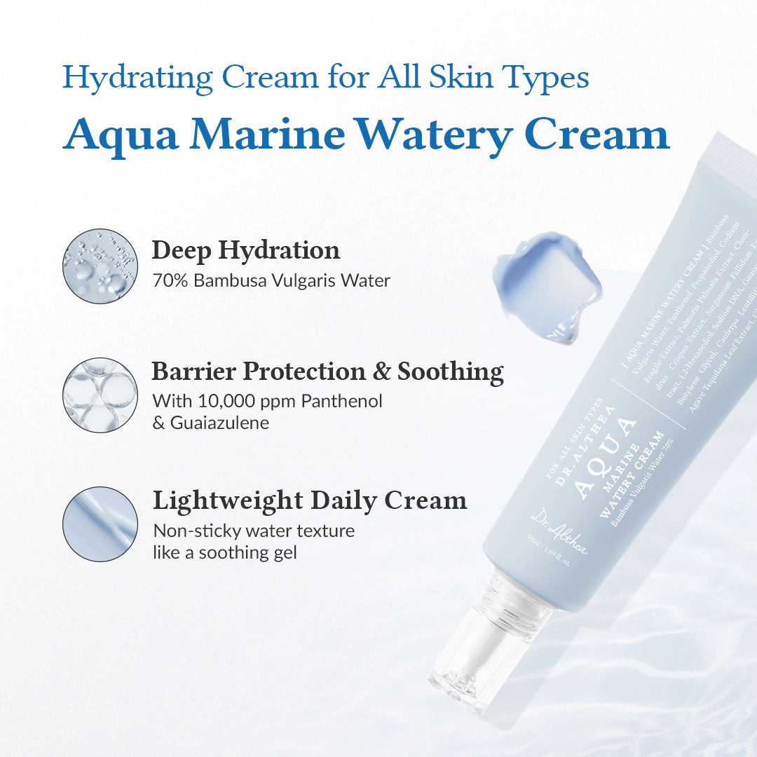 Viegls mitrinošais krēms Dr. Althea Aqua Marine Watery Cream