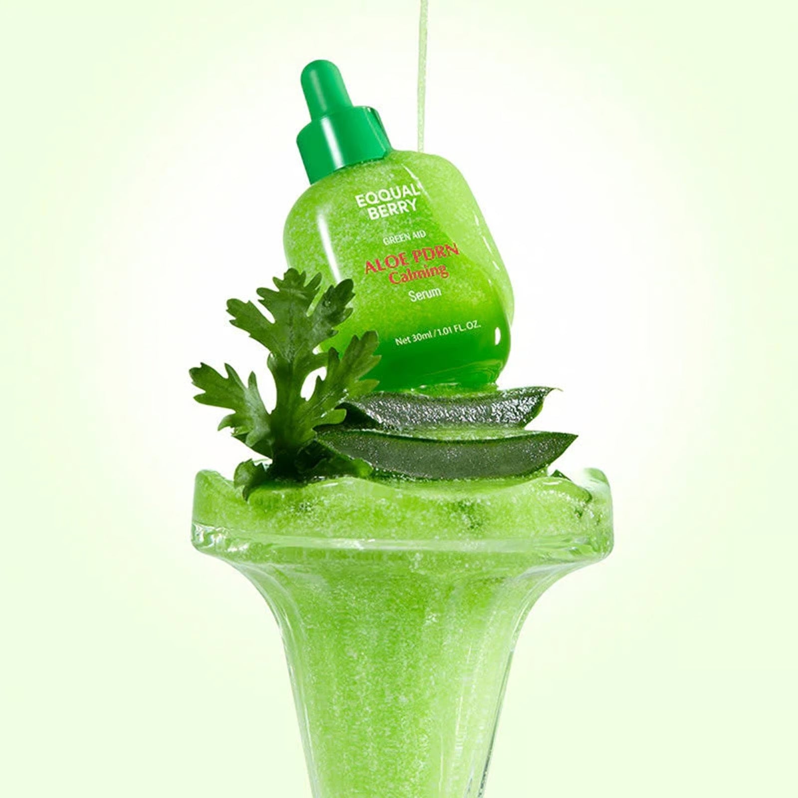 Nomierinošs serums ar alvejas PDRN un keramīdiem Eqqualberry Aloe PDRN Serum