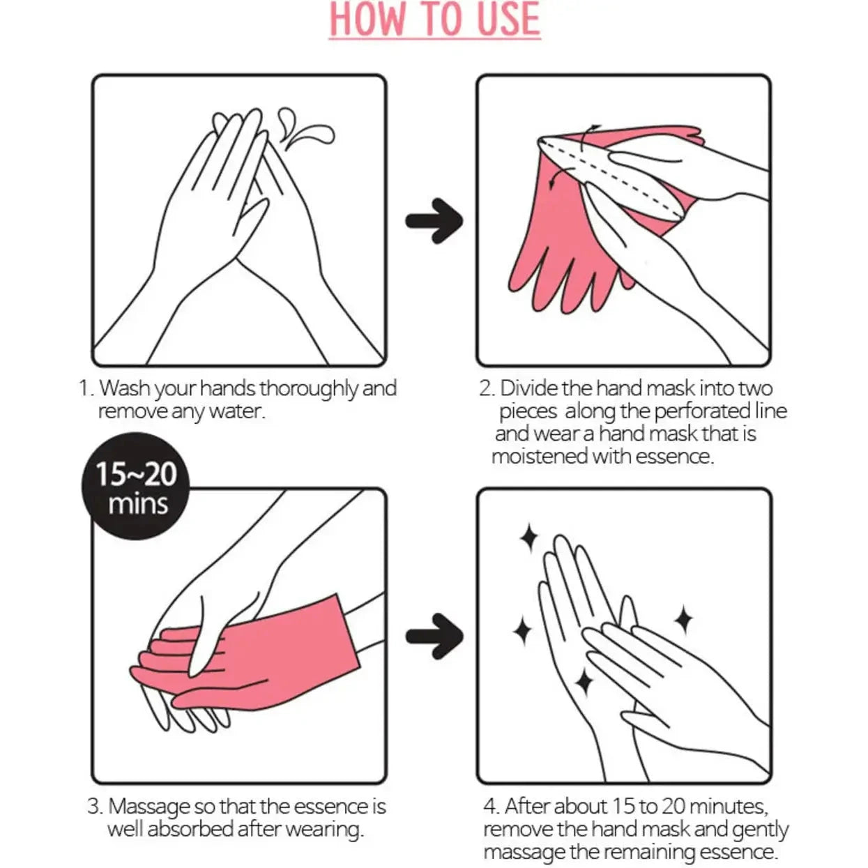 Roku maska HOLIKA HOLIKA Baby Silky Hand Mask Sheet