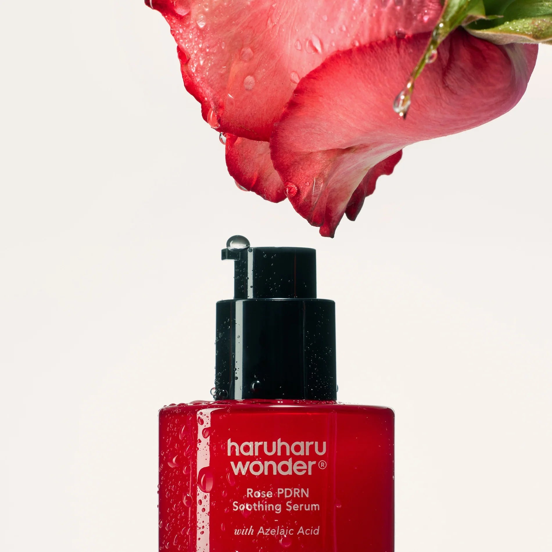 Nomierinošs sejas serums Haruharu Wonder Rose PDRN Soothing Serum