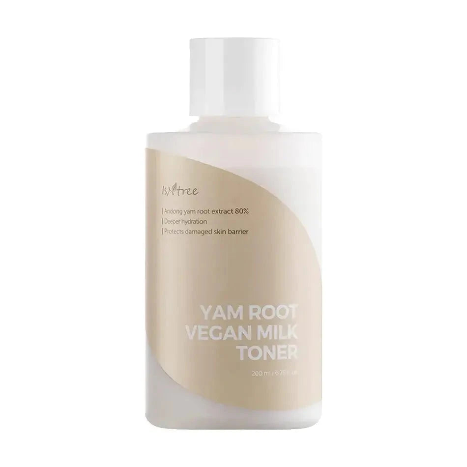 Barojošs toniks ar jamsa ekstraktu Isntree Yam Root Vegan Milk Toner