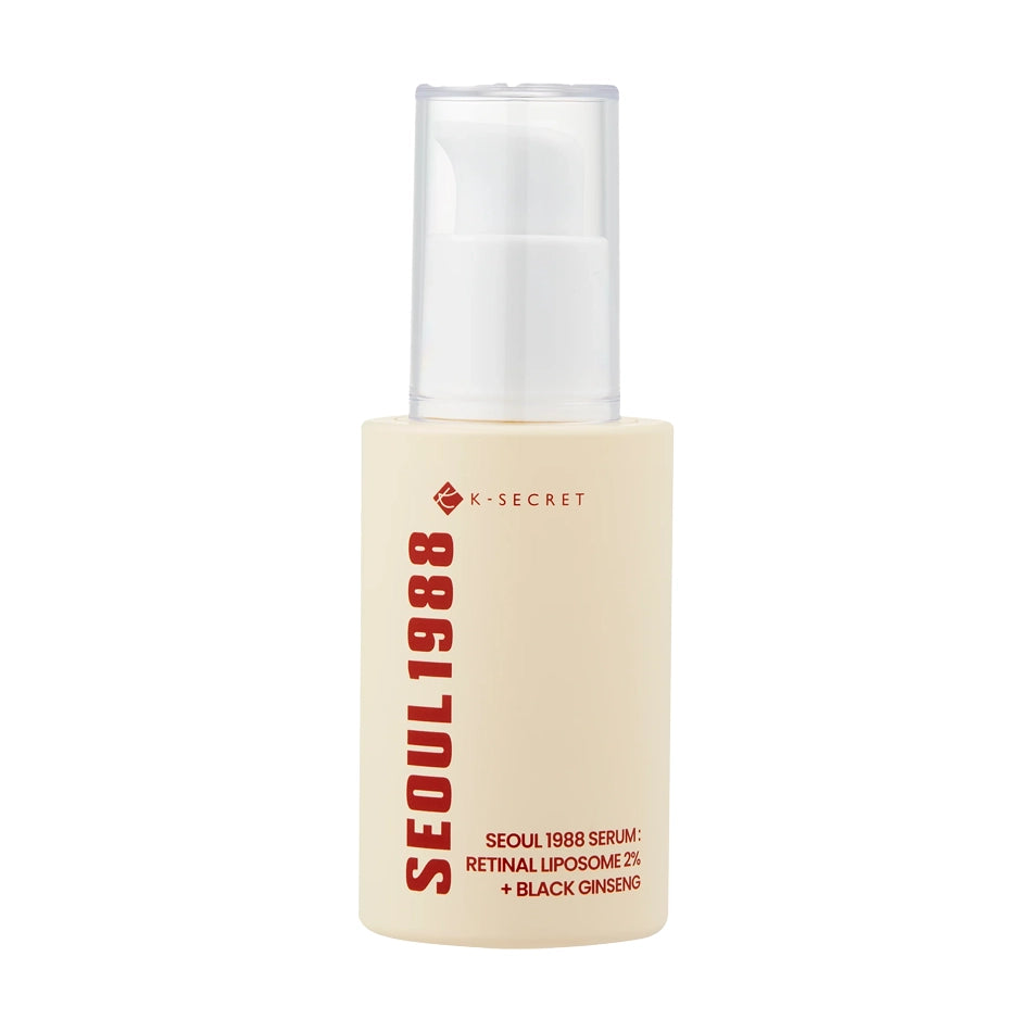Petnovecošanās serums KSECRET SEOUL 1988 Serum : Retinal Liposome 2% + Black Ginseng