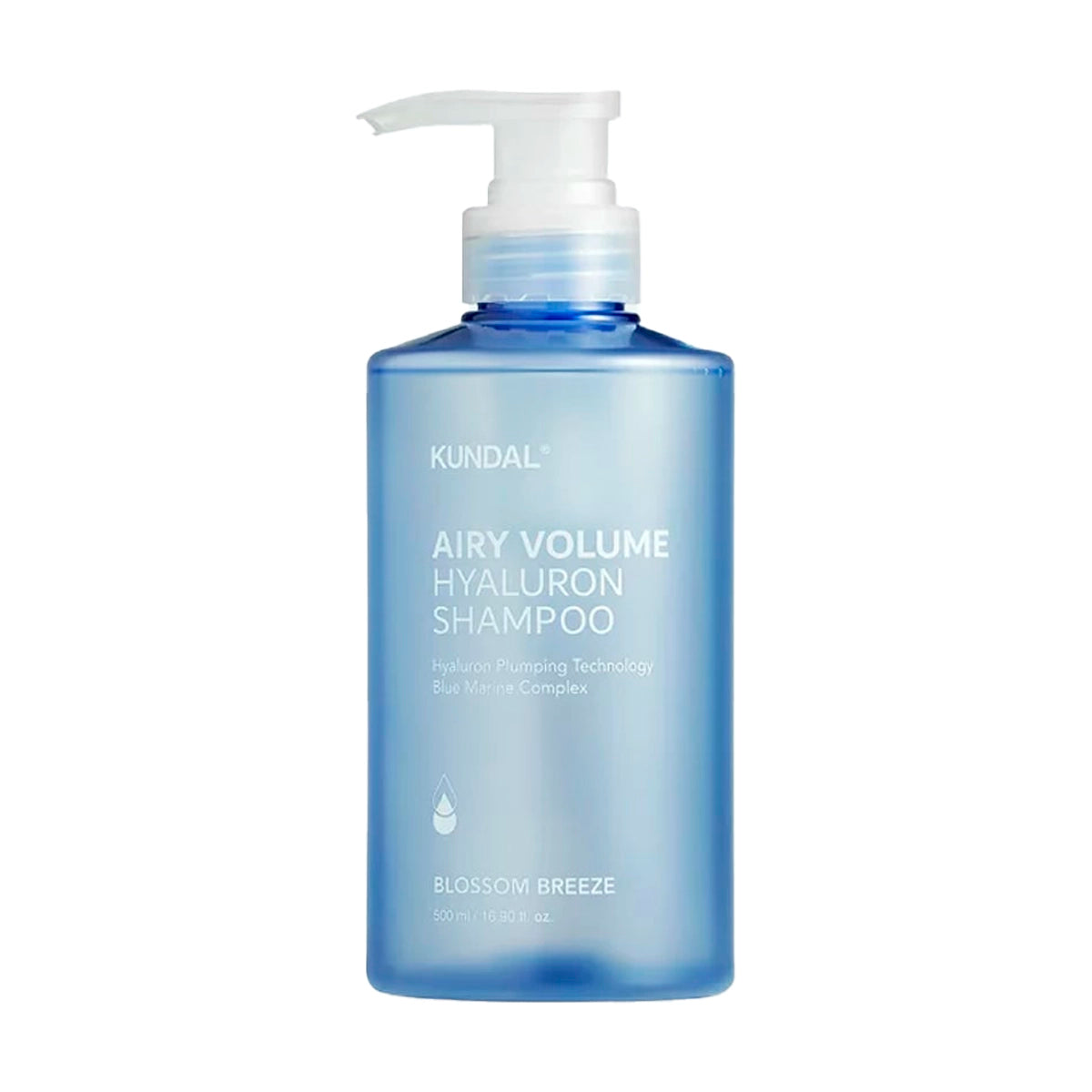 Mitrinošs šampūns apjoma piešķiršanai Kundal Airy Volume Hyaluron Shampoo Blossom Breeze