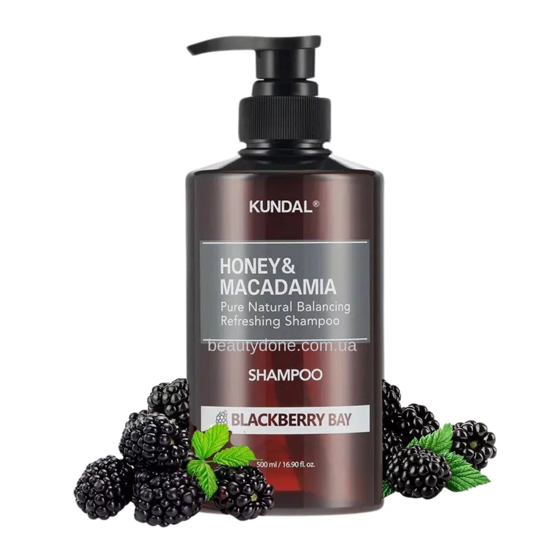 Barojošs šampūns Kundal Honey & Macadamia Shampoo Blackberry Bay