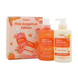 Ķermeņa kopšanas komplekts KUNDAL Honey & Macadamia Body Wash & Lotion Duo Pink Grapefruit Edition