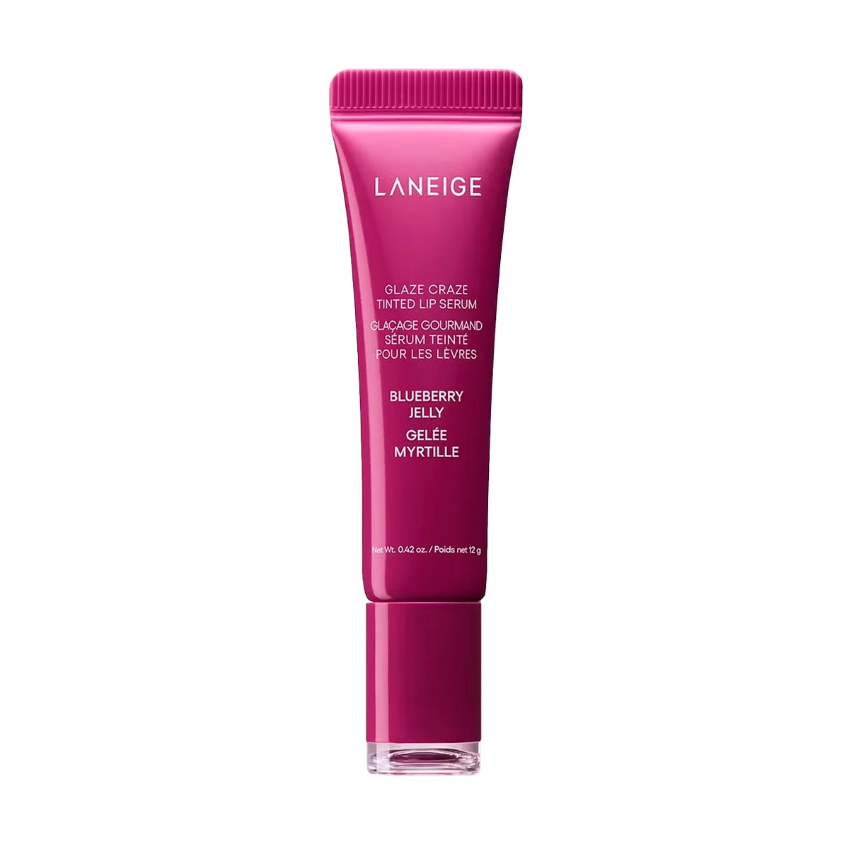Tonējošs lūpu serums Laneige Glaze Craze Tinted Lip Serum Blueberry Jelly