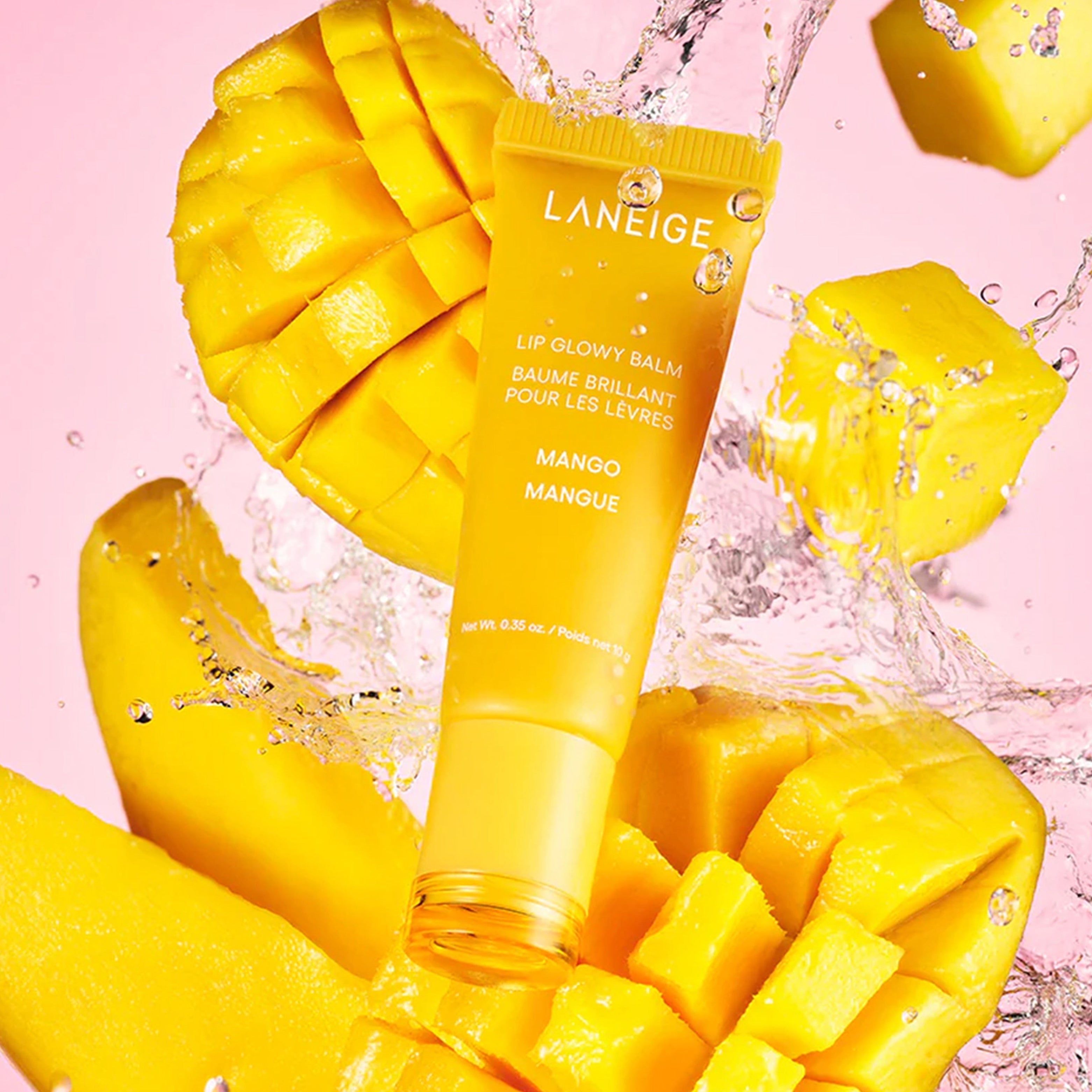 Mitrinošs lūpu balzams Laneige Lip Glowy Balm Mango