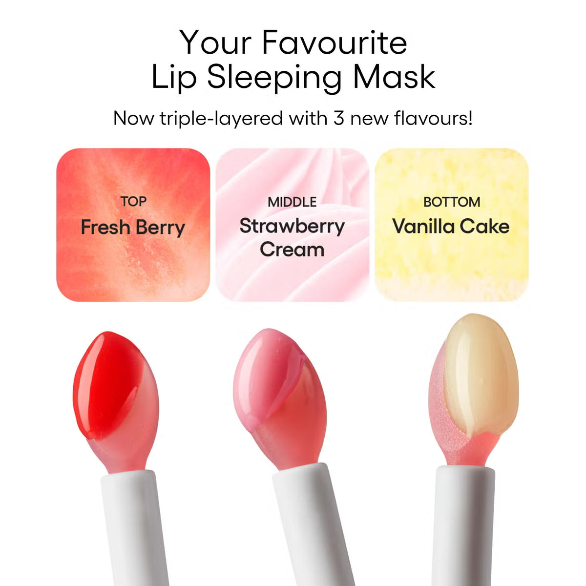 Intensīvi mitrinoša nakts maska lūpām Laneige Lip Sleeping Mask Strawberry Shortcake