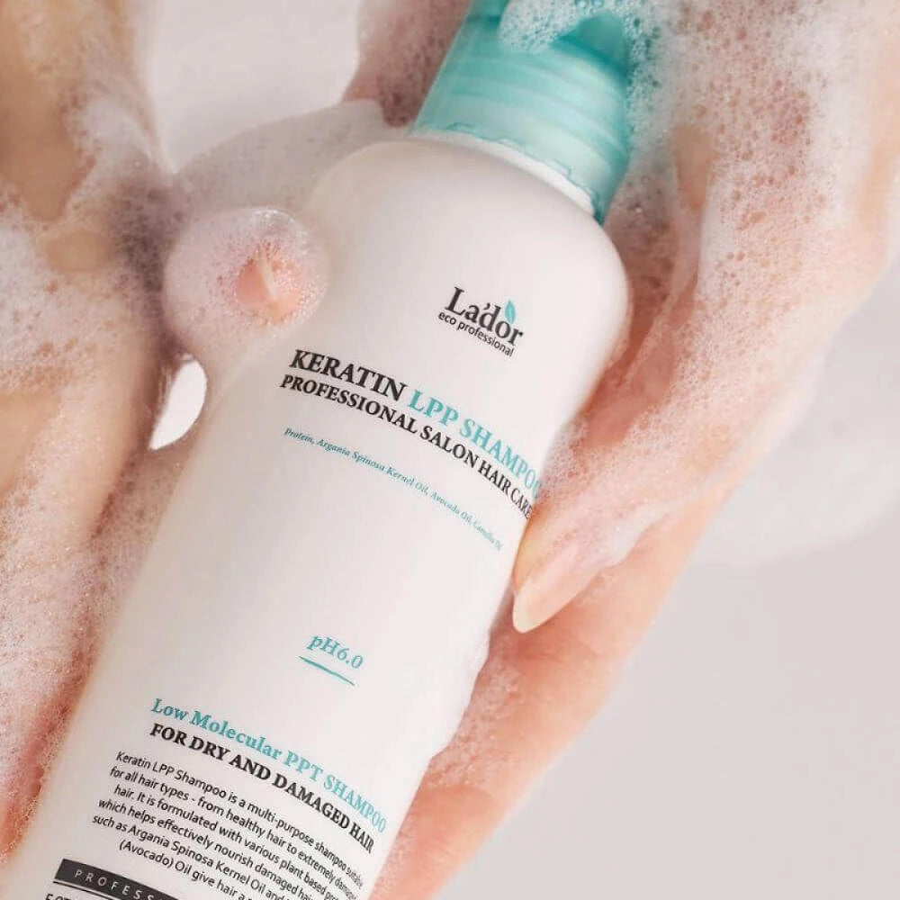 Proteīna šampūns bez sulfātiem Lador Keratin LPP Shampoo