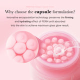 Kapsulu liftinga krēms ādas tvirtumam Medicube PDRN Pink Collagen Capsule Cream