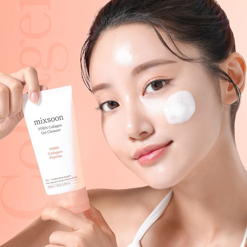 Maigs attīrošs gēls Mixsoon PDRN Collagen Gel Cleanser