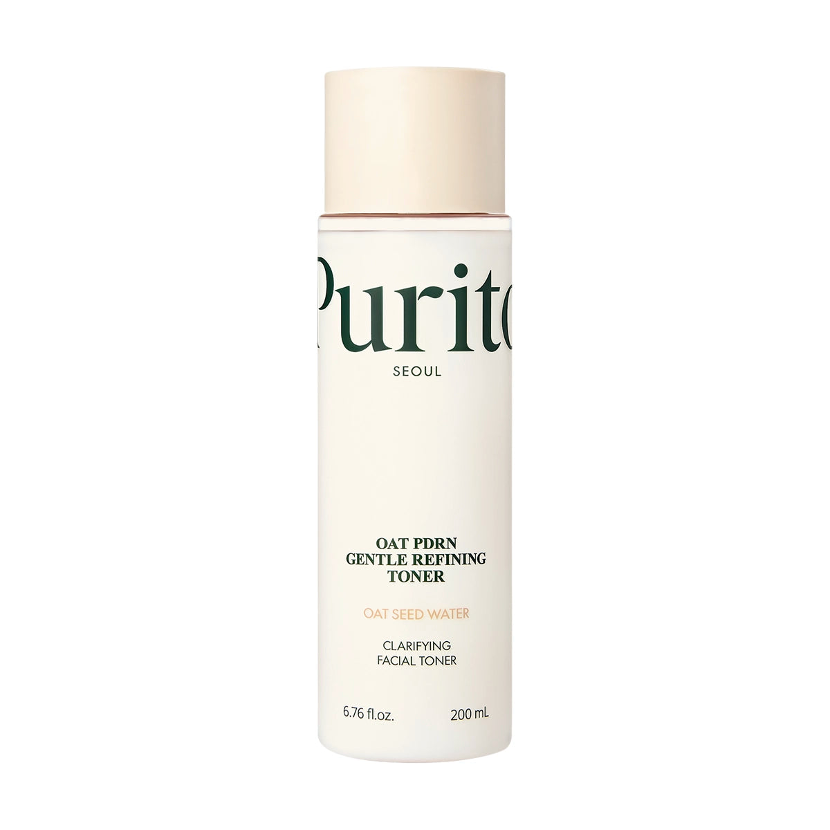 Nomierinošs un atjaunojošs sejas toniks Purito Seoul Oat PDRN Gentle Refining Toner