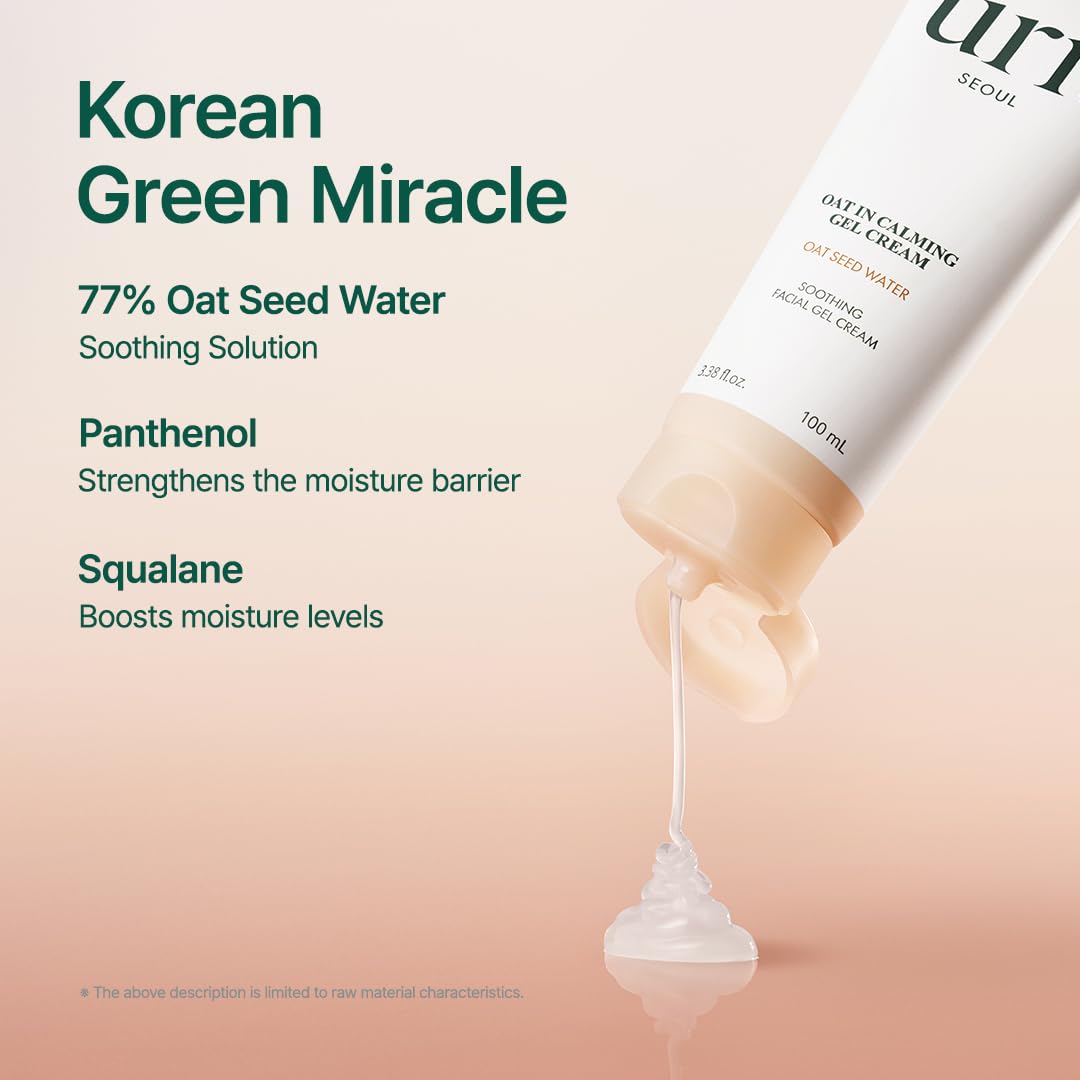 Nomierinošs gelveida krēms ar pantenolu Purito Oat-In Calming Gel Cream