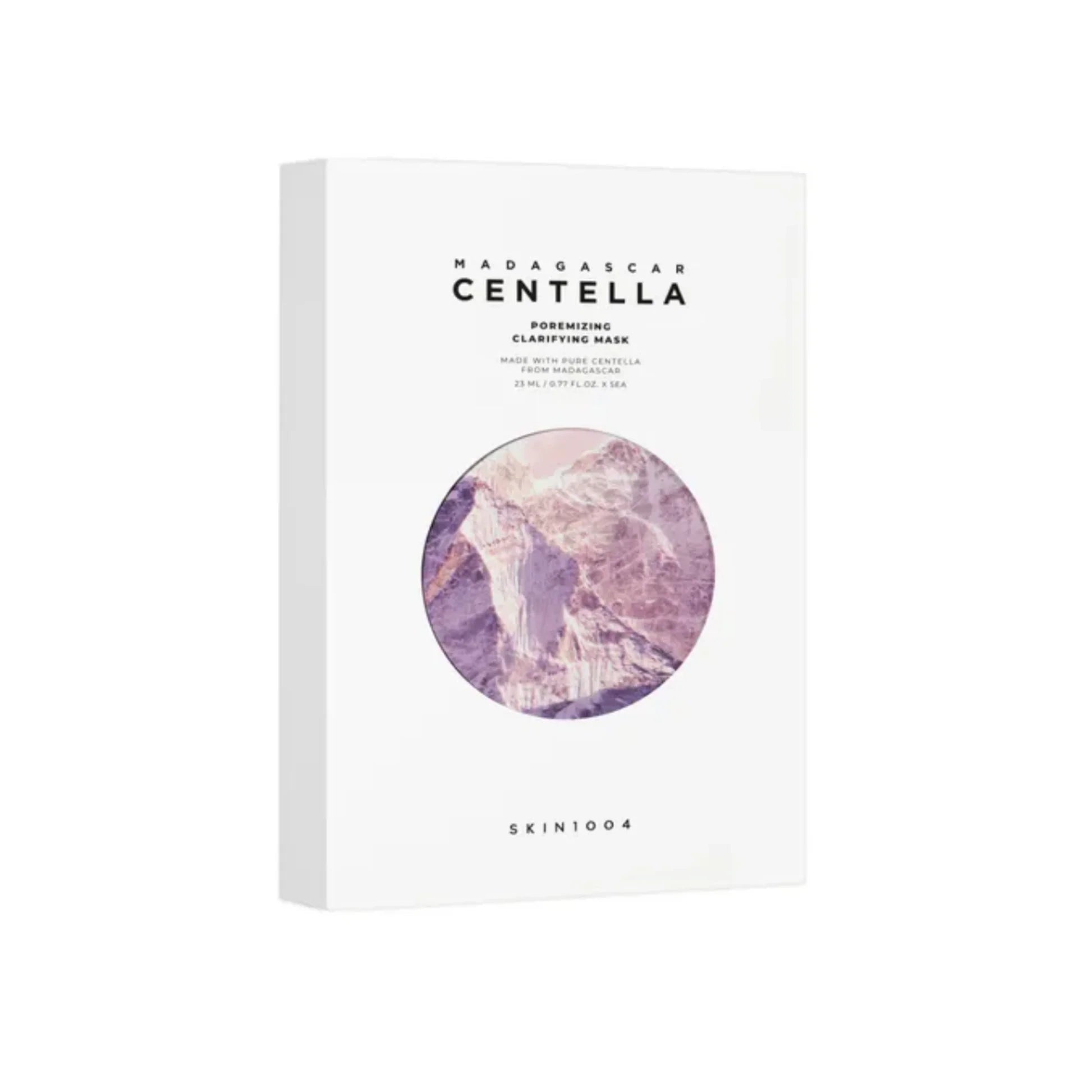 Auduma maska poru sašaurināšanai SKIN1004 Madagascar Centella Poremizing Clarifying Mask