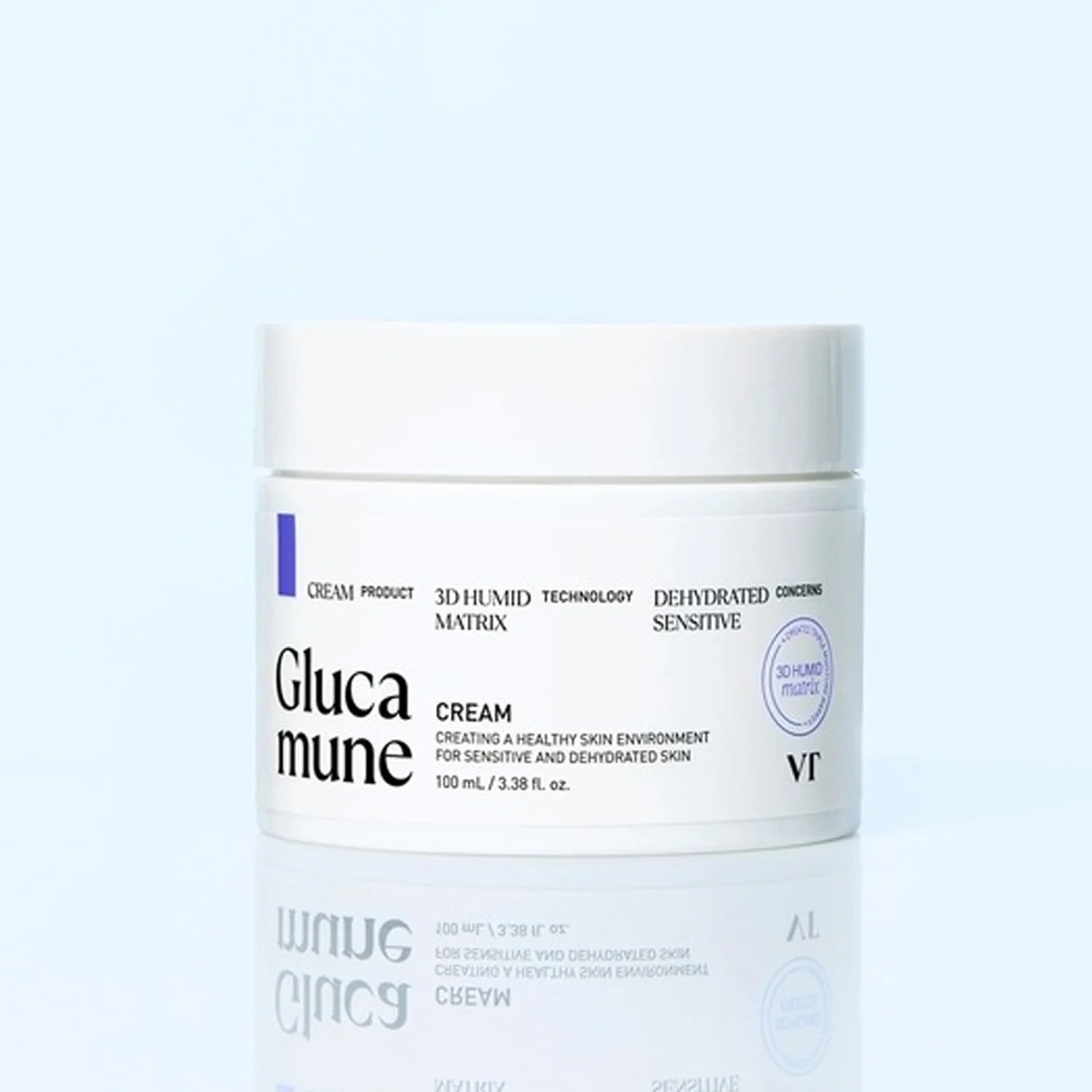 Dziļi mitrinošs un nomierinošs krēms ar tremellu VT Cosmetics Glucamune Cream