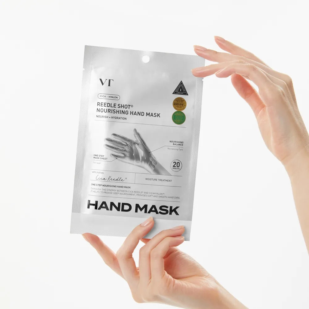 Intensīvi mitrinoša roku maska-cimdi VT Cosmetics Reedle Shot Nourishing Hand Mask