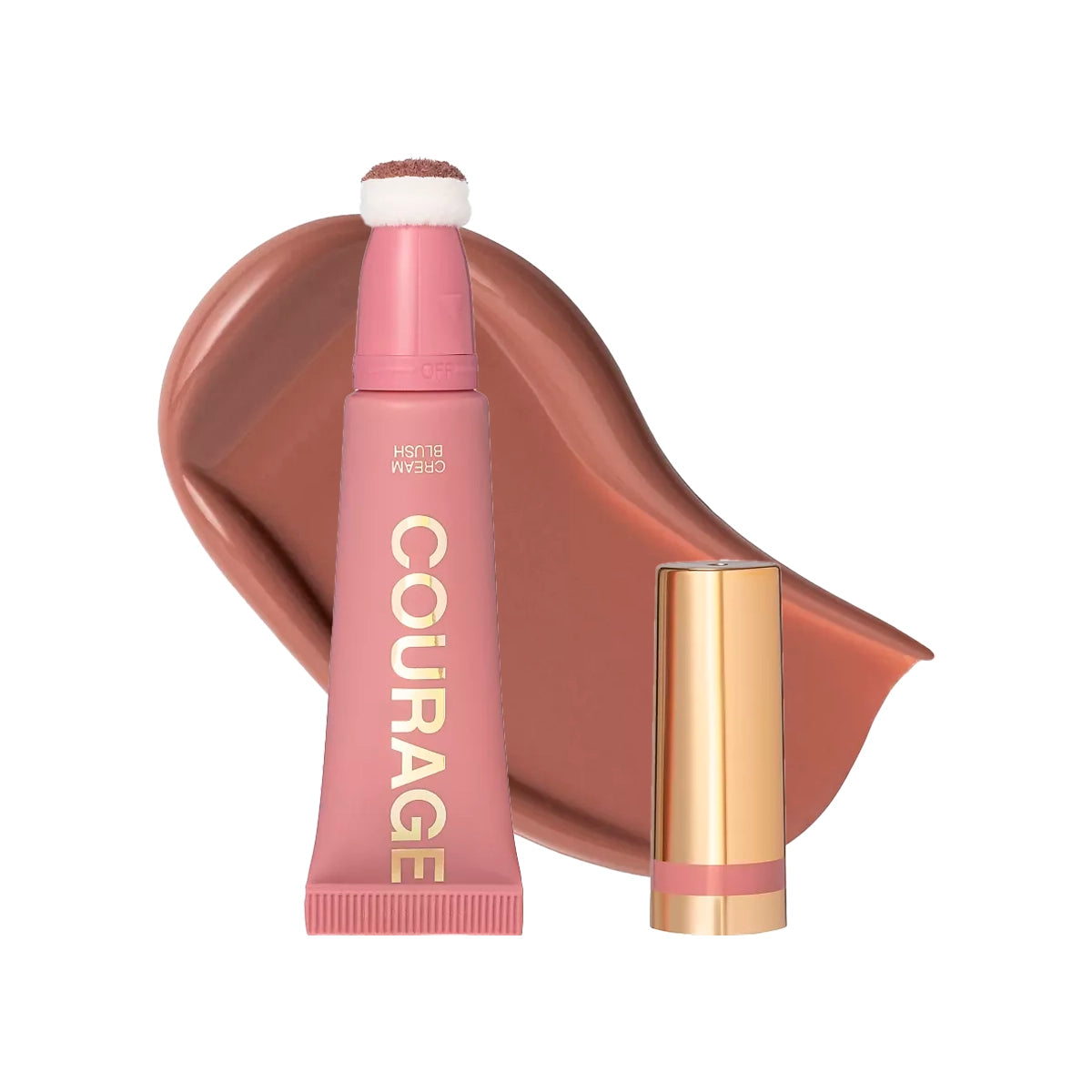 Krēmveida vaigu sārtums ar satīna mirdzumu Vivienne Sabo Courage Cream Blush