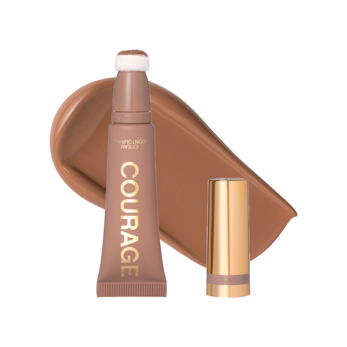 Krēmveida konturēšanas līdzekli ar satīna finišu Vivienne Sabo Courage Cream Contouring