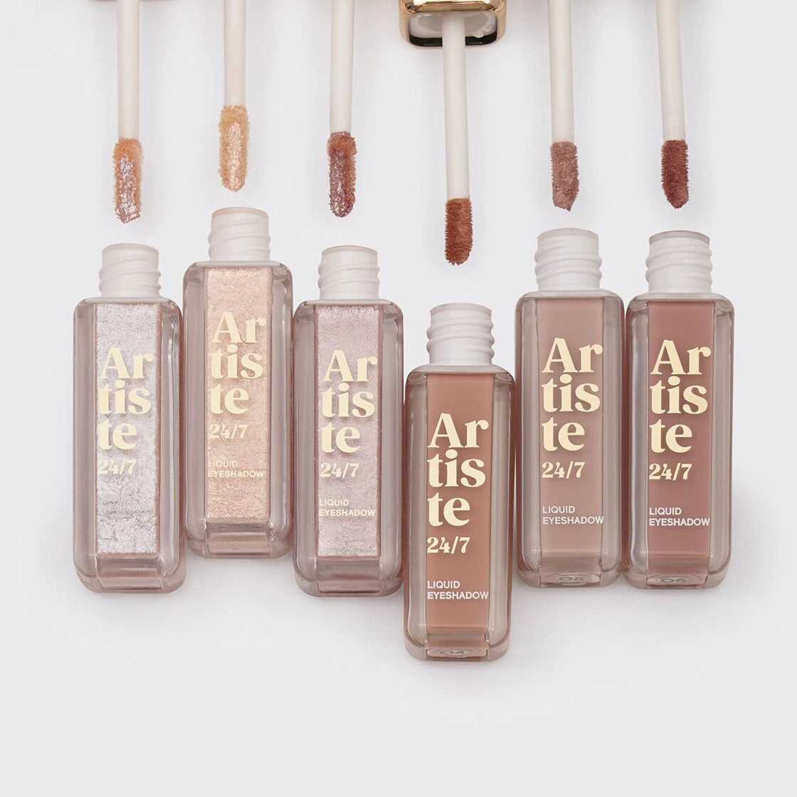 Šķidras pigmentētas acu ēnas Vivienne Sabo Artiste Liquid Eyeshadow