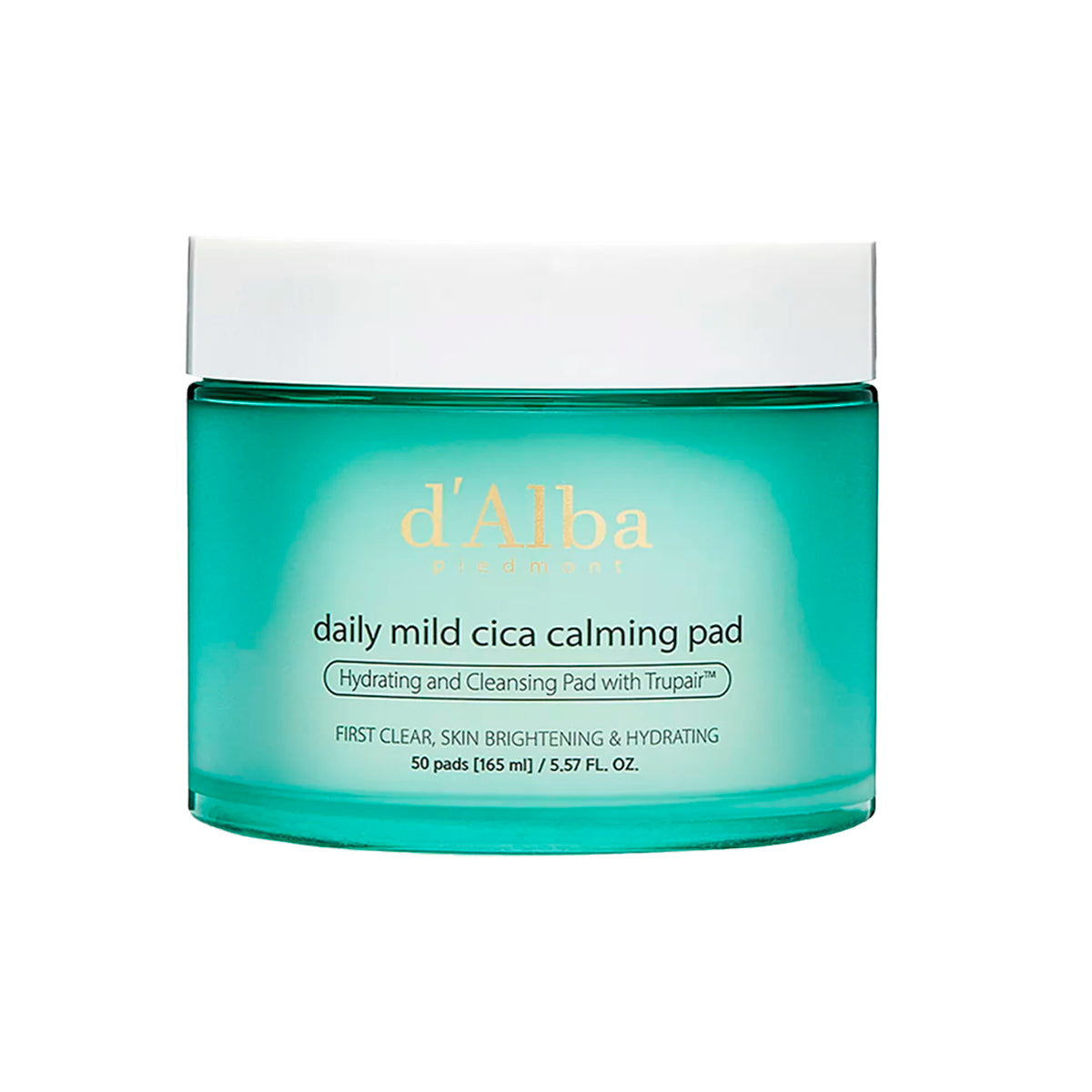 Nomierinoši spilventiņi d'Alba Daily Mild Cica Calming Pad