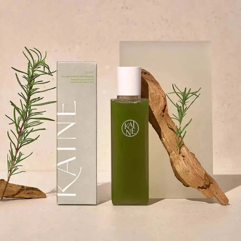 Attīrošs gels aknes novēršanai ar rozmarīnu Kaine Rosemary Relief Gel Cleanser