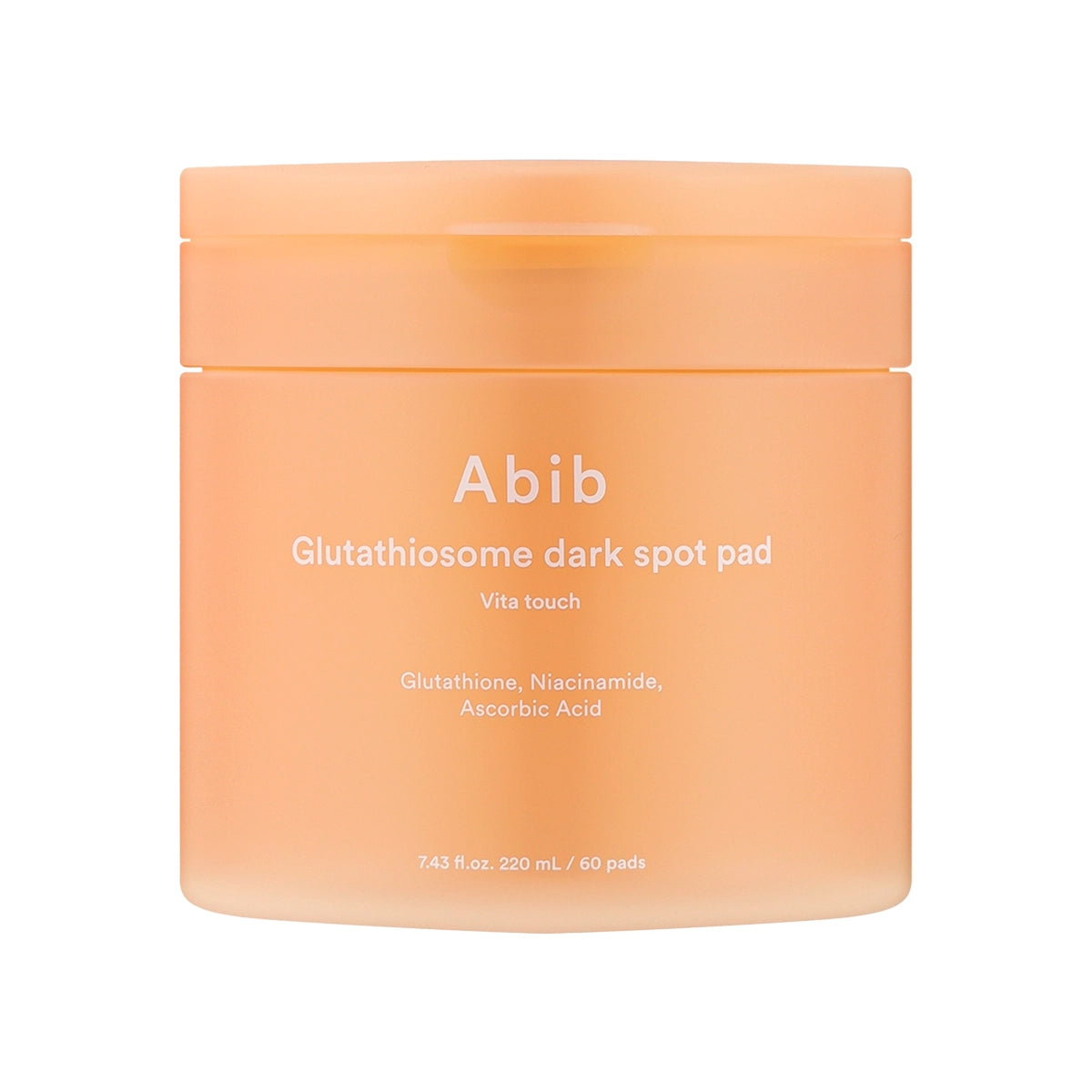 Balinoši tonera spilventiņi ar glutationu Abib Glutathiosome Dark Spot Pad Vita Touch