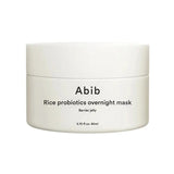 Ādas aizsargbarjeru stiprinoša nakts gelveida maska ar probiotiķiem Abib Rice Probiotics Overnight Mask Barrier Jelly