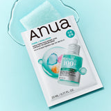Auduma maska ar PDRN un hialuronskābi Anua PDRN Hyaluronic Acid Capsule 100 Serum Mask